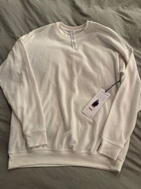 ALO Yoga Women's Crewneck Sweatshirt - Cream